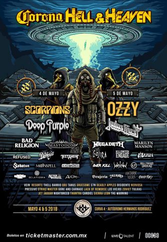 Mexico City Heaven & Hell Festival Announced 2018