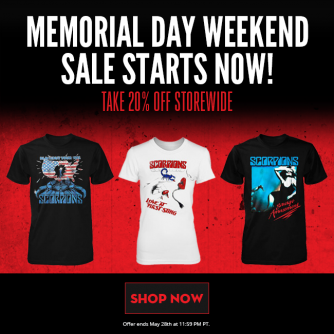 Memorial Day Weekend Webstore Sale